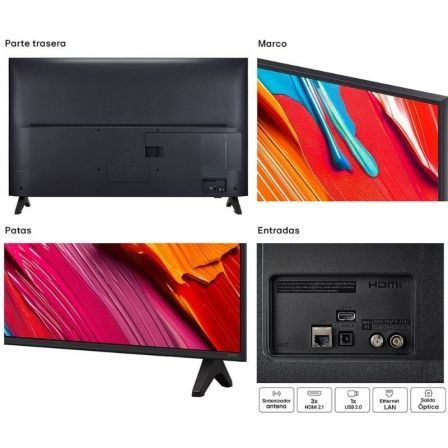 LG 43QNED70A6A Smart TV QLED 4K UHD 43 pulgadas LG 43QNED70A6A Smart TV QLED 4K UHD 43 pulgadas